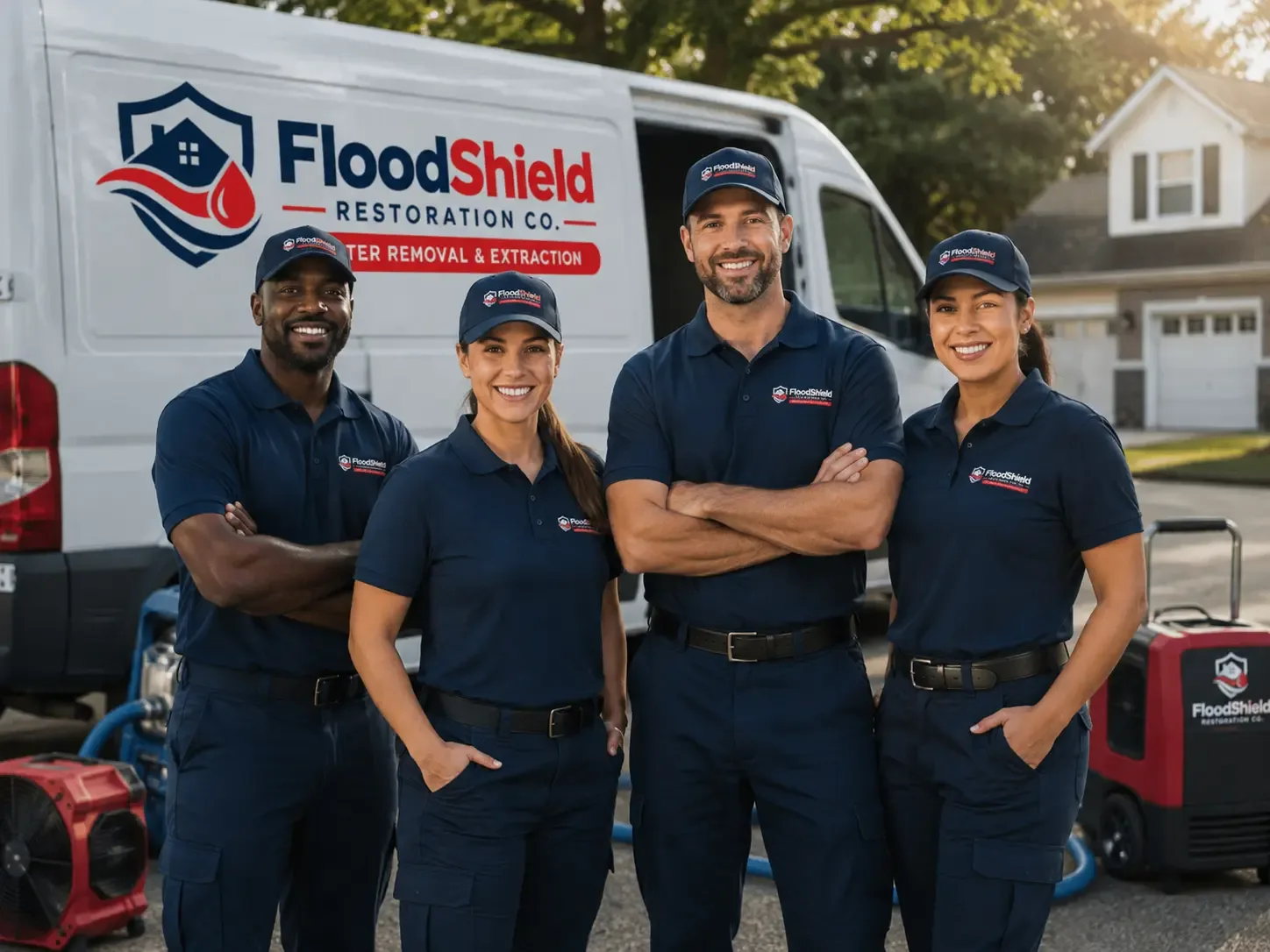 Flood Damage Restoration company in Rocky, OK